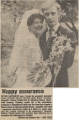 19820820 JEANETTE CASSAR EDDIE MAHER WEDDING WPN CN
